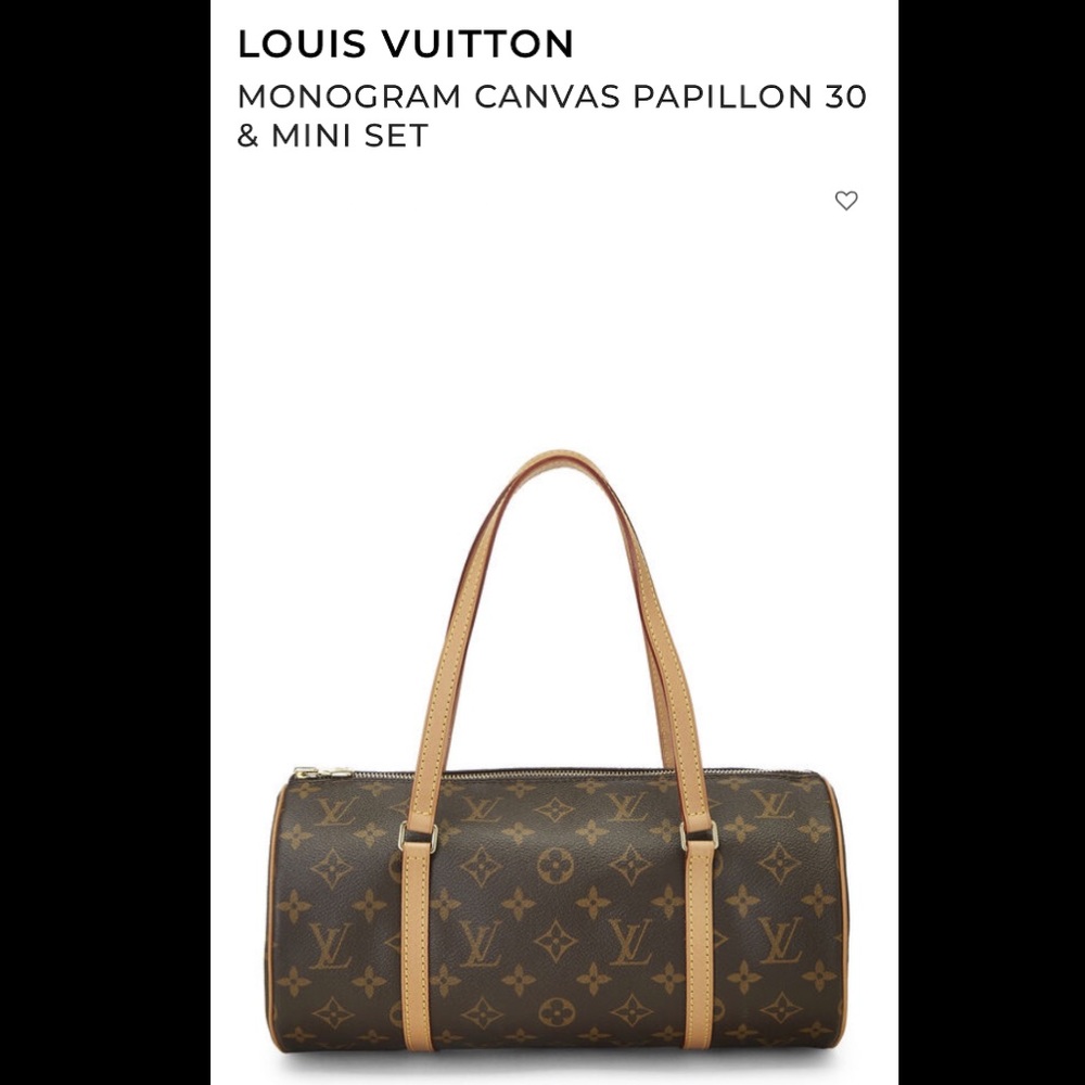 LV Monogram Papillon NM